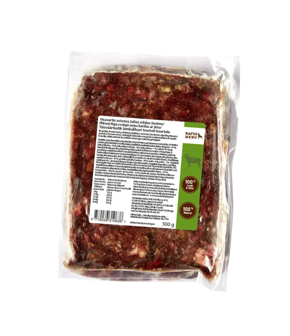 Visavertis avienos ėdalas šunims, 500 g