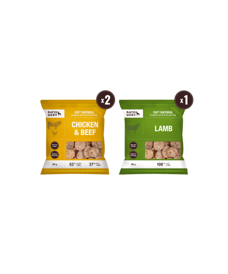 Rinkinys mažiesiems, 3 vnt. kotletukų po 800 g